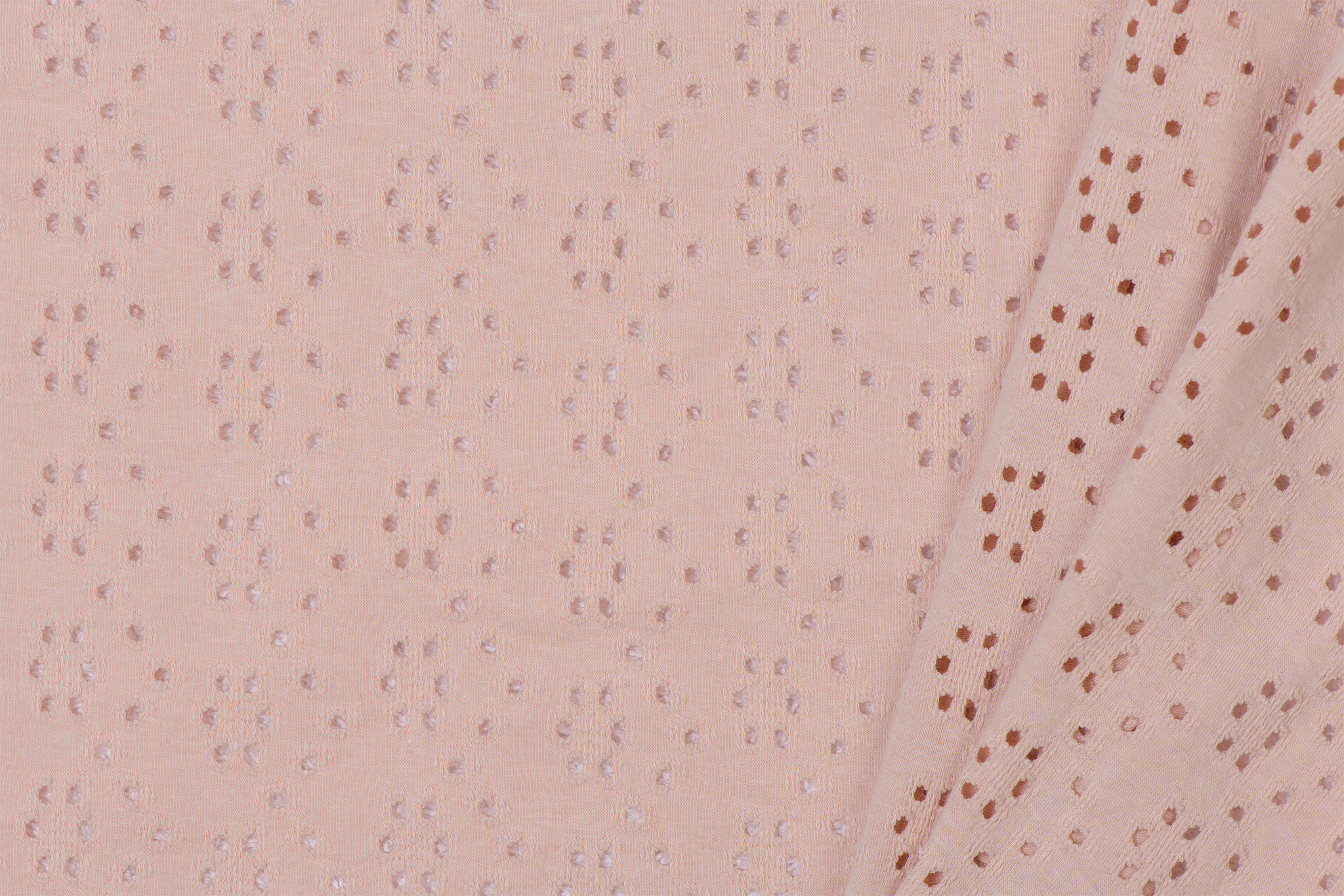 Broderie Tricot Dusty Rose