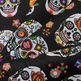 Katoen Sugar Skull Black