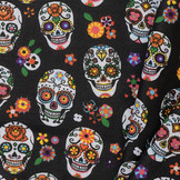 Katoen Sugar Skull Black