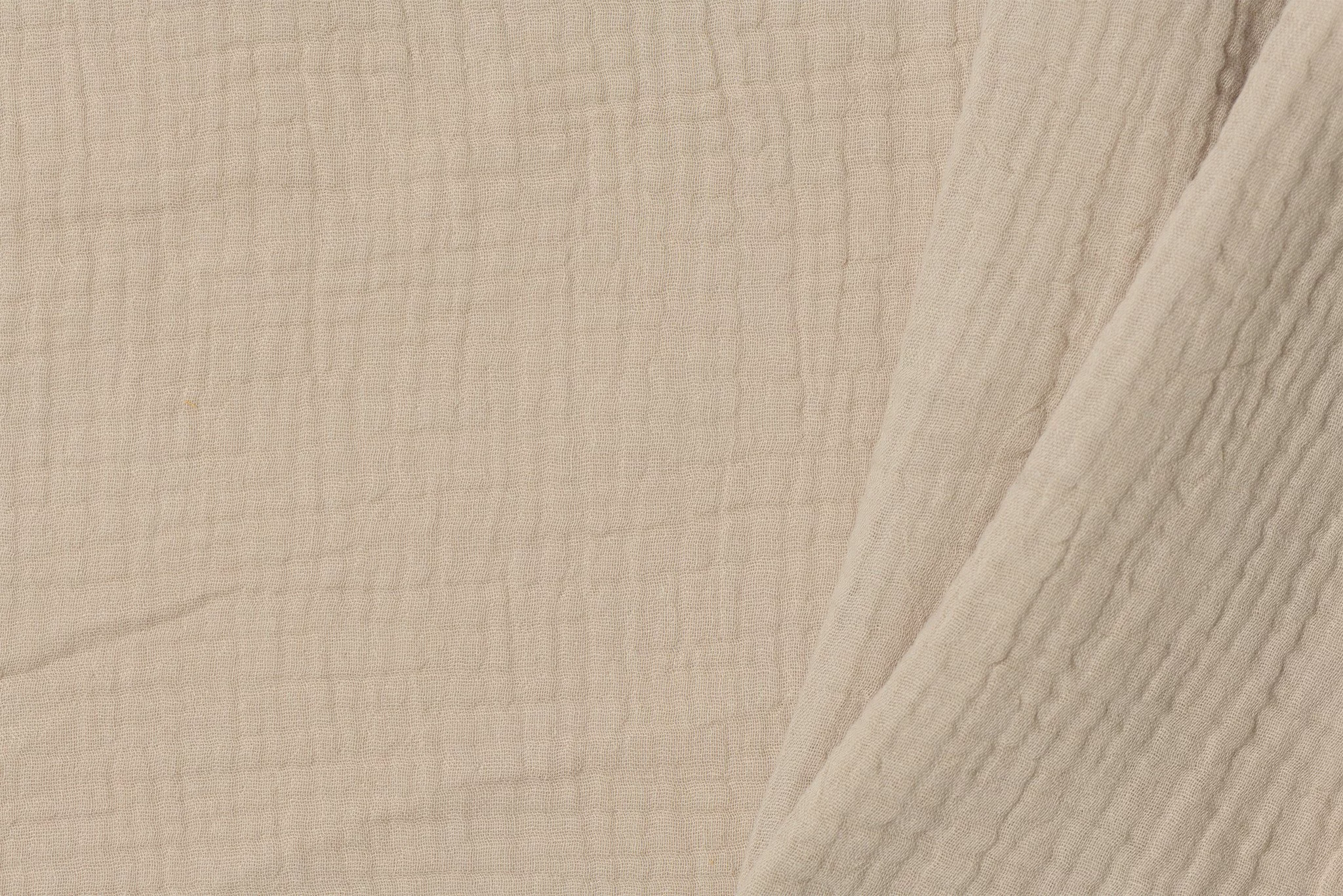 Hydrofiel Stof Licht Beige – Zacht, Ademend en Duurzaam