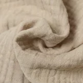 Hydrofiel Stof Licht Beige – Zacht, Ademend en Duurzaam