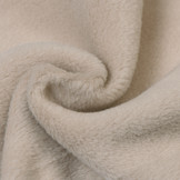 Fleece Katoen Stof (Sherpa) Licht Beige