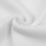 Fleece Katoen Stof (Sherpa) Wit