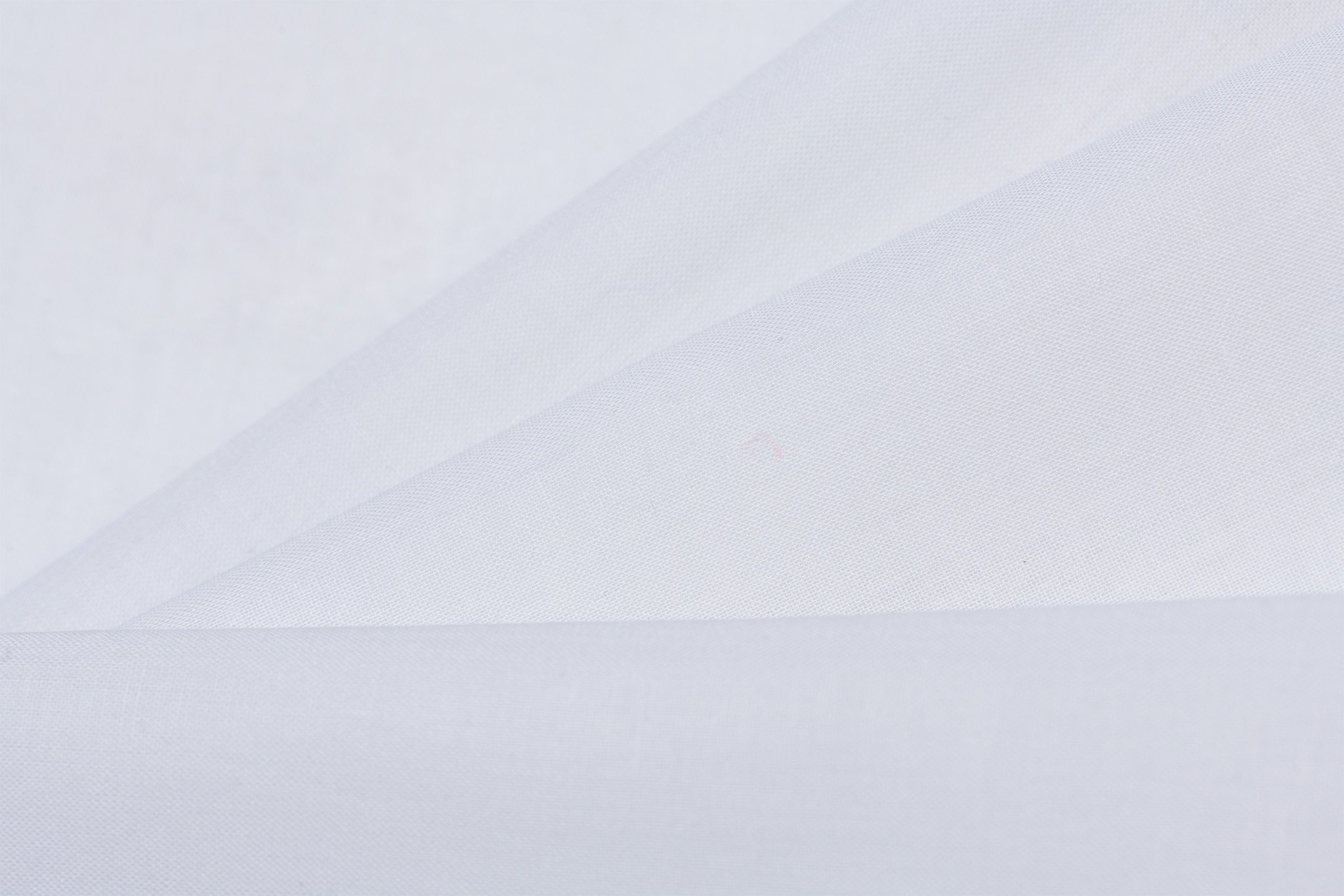 Organic Katoen Voile Stof – Wit – Licht, Zacht & Natuurlijk