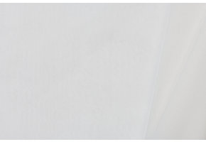 Organic Katoen Voile Stof – Off White