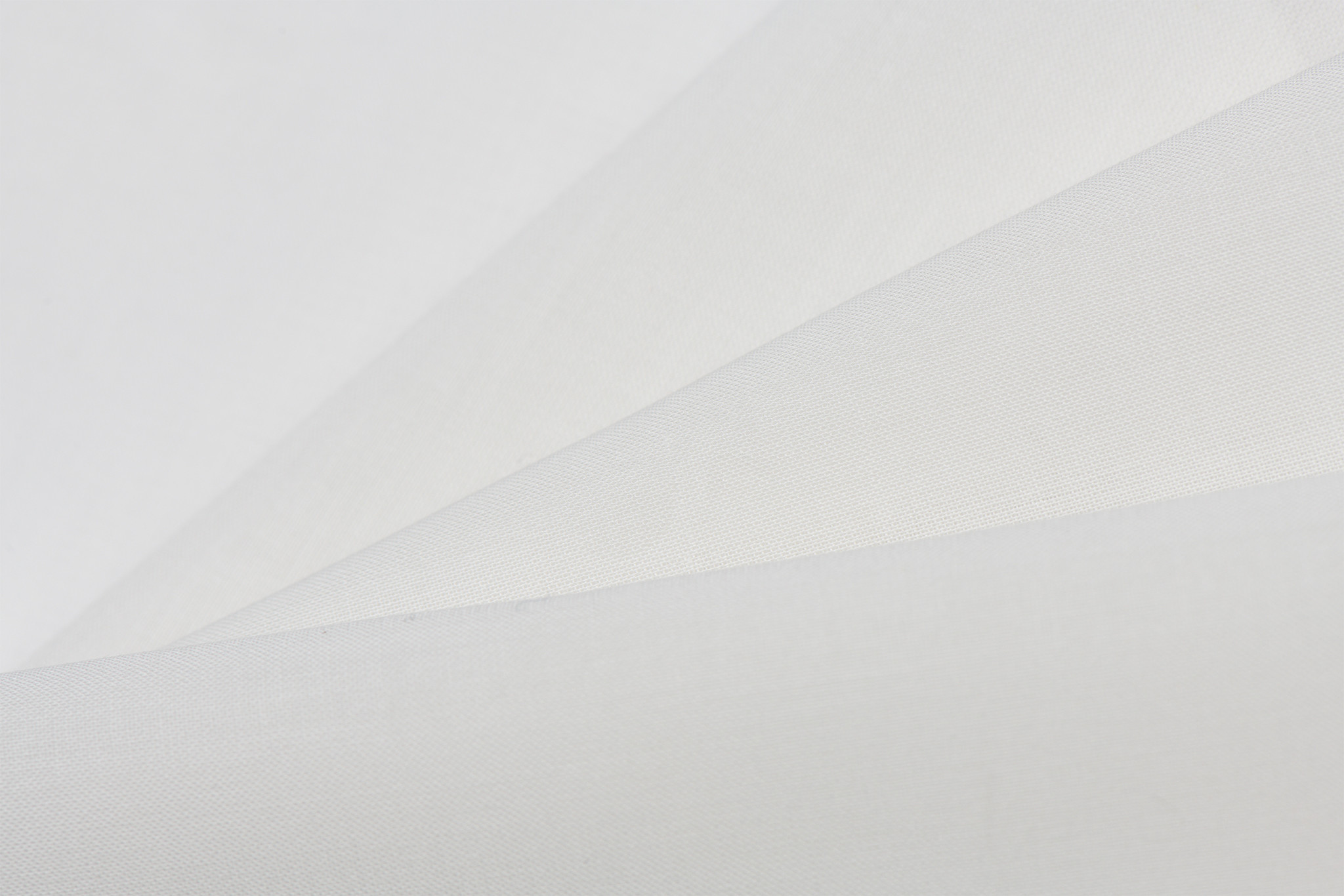 Organic Katoen Voile Stof – Off White – Licht, Zacht & Natuurlijk