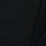 Organic Katoen Voile Stof – Zwart – Licht, Zacht & Natuurlijk