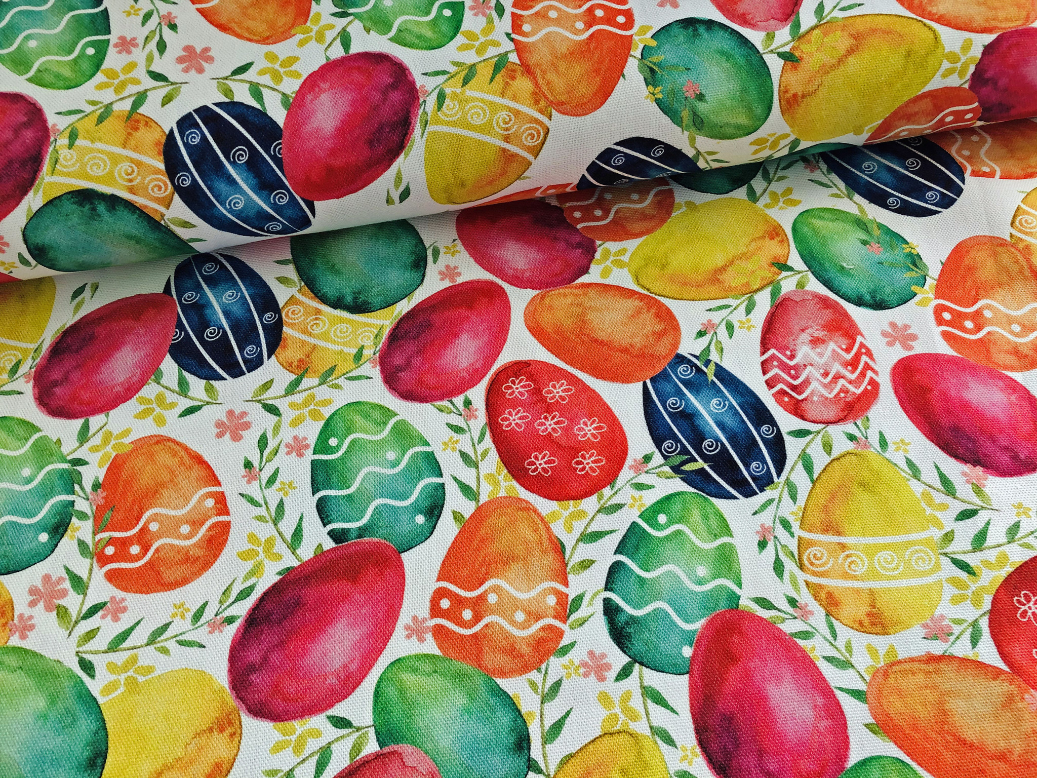 Deco Stof Happy Easter