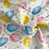 Deco Stof Easter Eggs & Flowers
