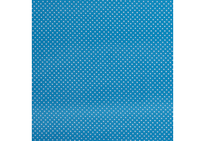 Katoen mini stip turquoise