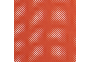 Katoen mini stip oranje