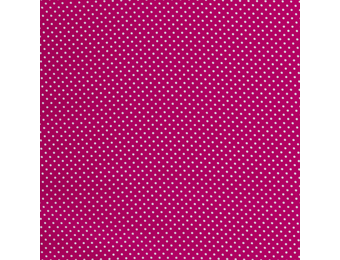Katoen mini stip fuchsia