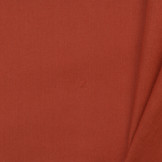 Uni katoen stof copper orange