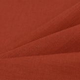 Uni katoen stof copper orange