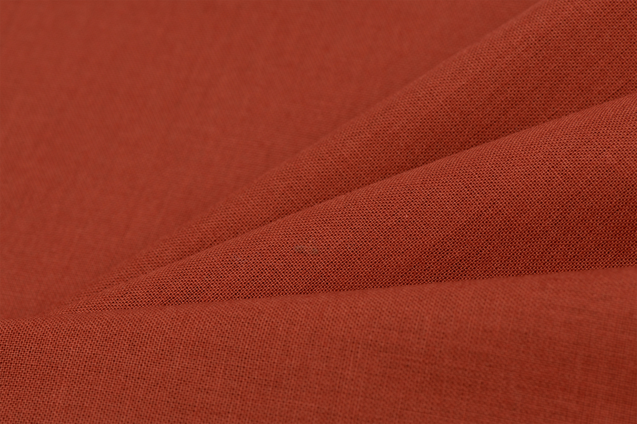 Uni Katoen Stof Copper Orange – Zacht, Soepel & Veelzijdig