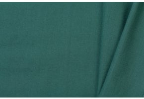 Uni katoen stof emerald / jade