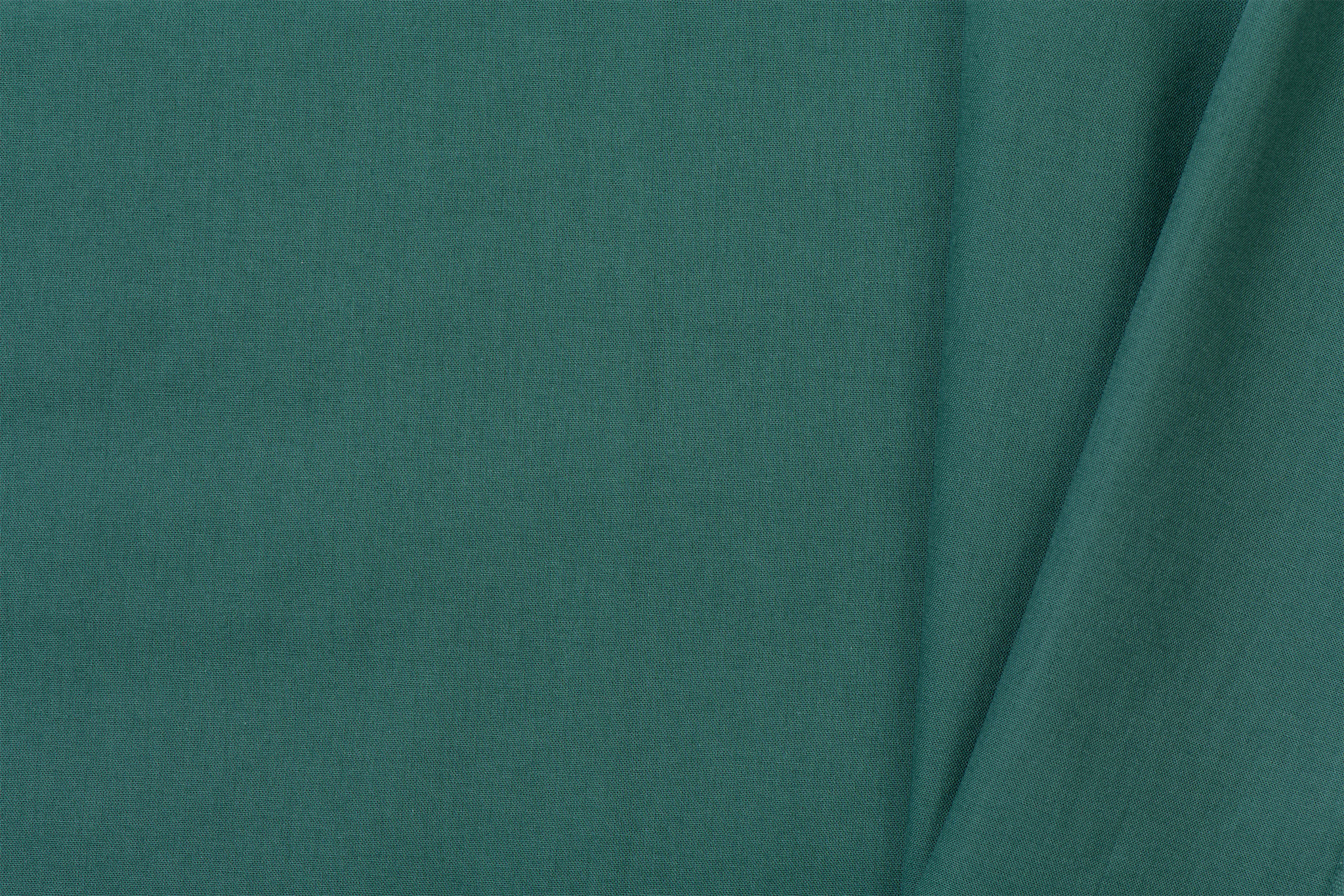 Uni Katoen Stof Emerald / Jade – Zacht, Ademend & Veelzijdig