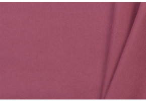Uni katoen stof oud rose