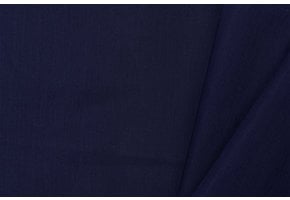 Organic Katoen Voile Stof – Navy