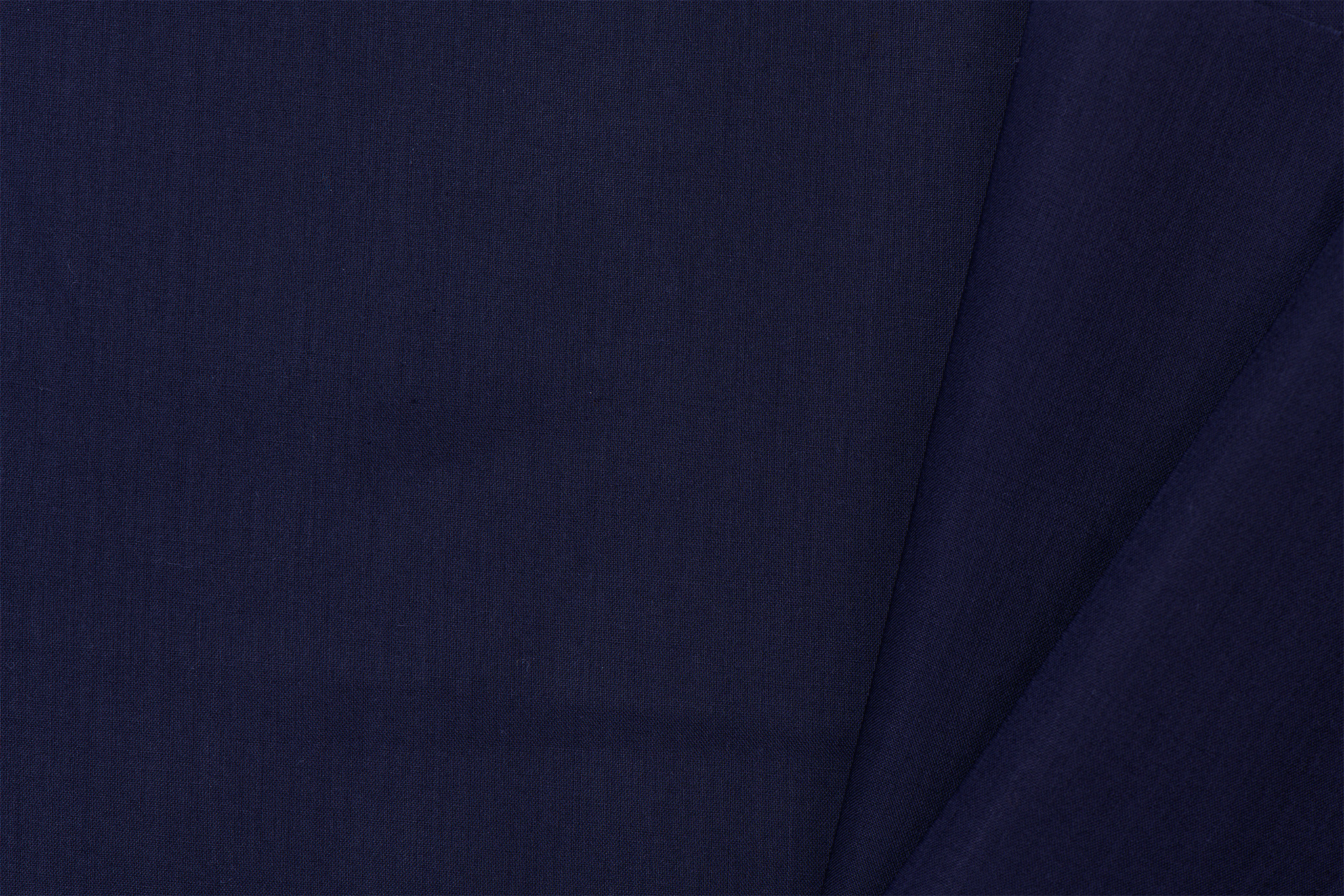 Organic Katoen Voile Stof – Navy – Licht, Zacht & Natuurlijk