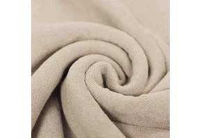 Stretch Badstof Licht Beige