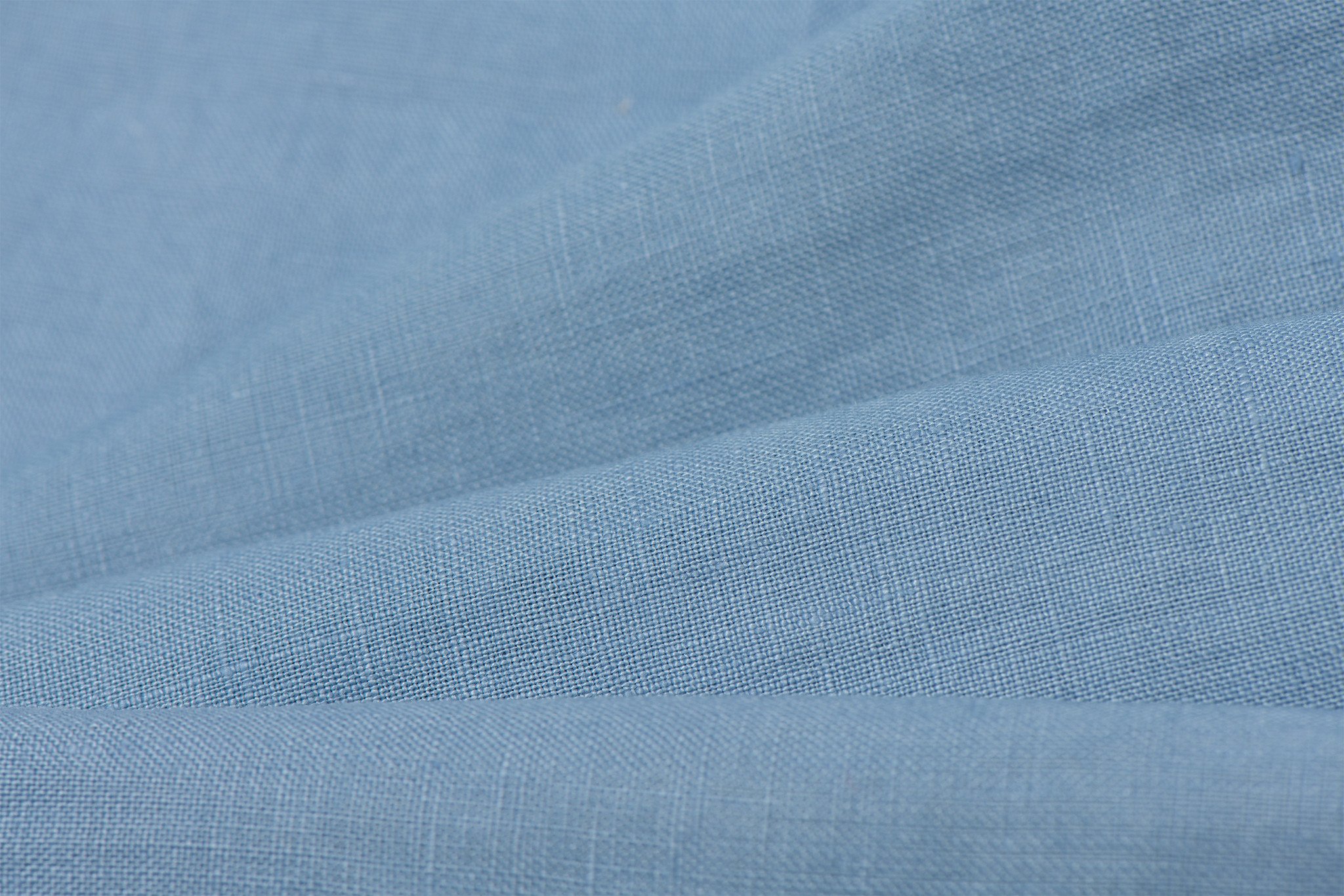 Gewassen Linnen Oud Blauw