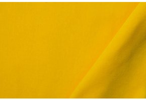 Fluweel Stof - Lichtgeel