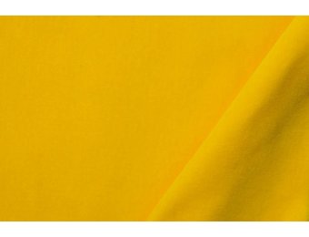 Fluweel Stof - Lichtgeel