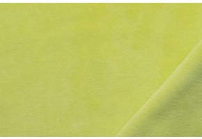 Fluweel Stof - Limegroen