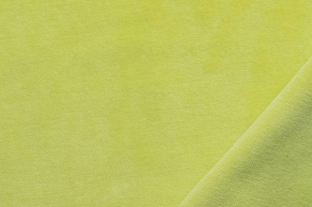 Fluweel Stof Limegroen – Zacht, Mat & Luxe Katoenvelours