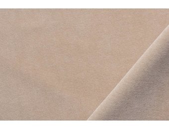 Fluweel Stof - Zand Beige
