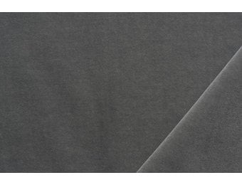 Fluweel Stof - Lichtgrijs