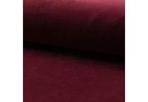 Nicky Velours Stof Bordeaux Rood