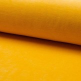 Nicky velours Warm Geel