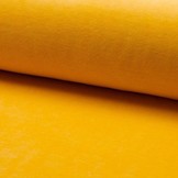 Nicky velours Warm Geel