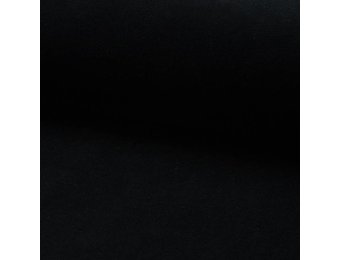 Nicky Velours Stof Zwart