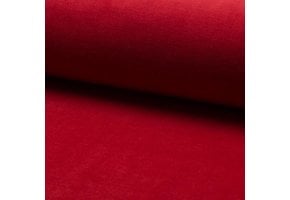 Nicky velours Rood