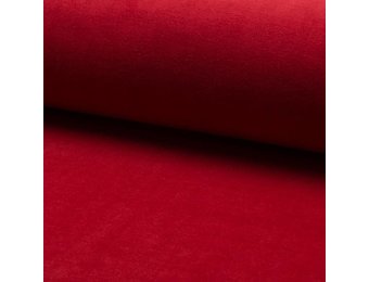 Nicky velours Rood