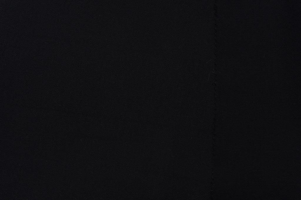 Workwear - Keperkatoen Stof Zwart – Slijtvast & Duurzaam