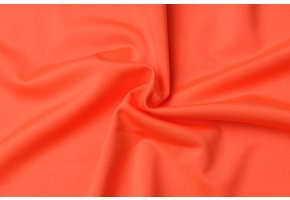 Lycra Stof (Glanzend) Oranje