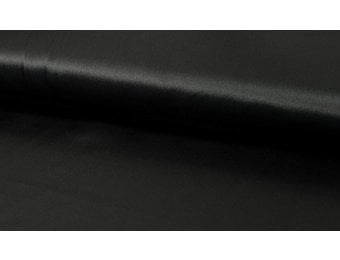 Satijn de Luxe Zwart