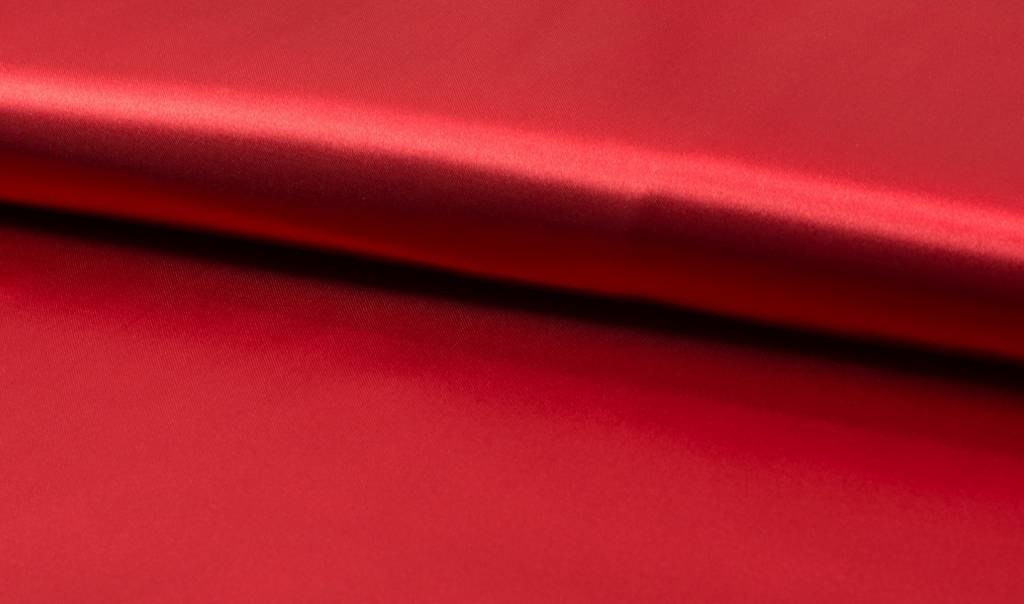 Satijn de Luxe Rood