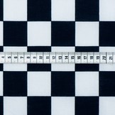 Vlaggen geblokt zwart/wit