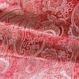 Brokaat Rood / Zilver