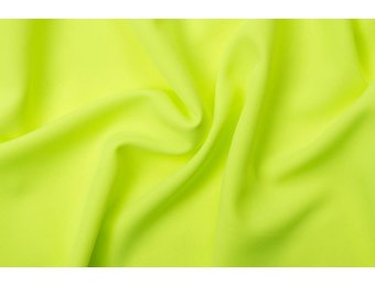 Crystal polyester Fluoricerend citroengeel