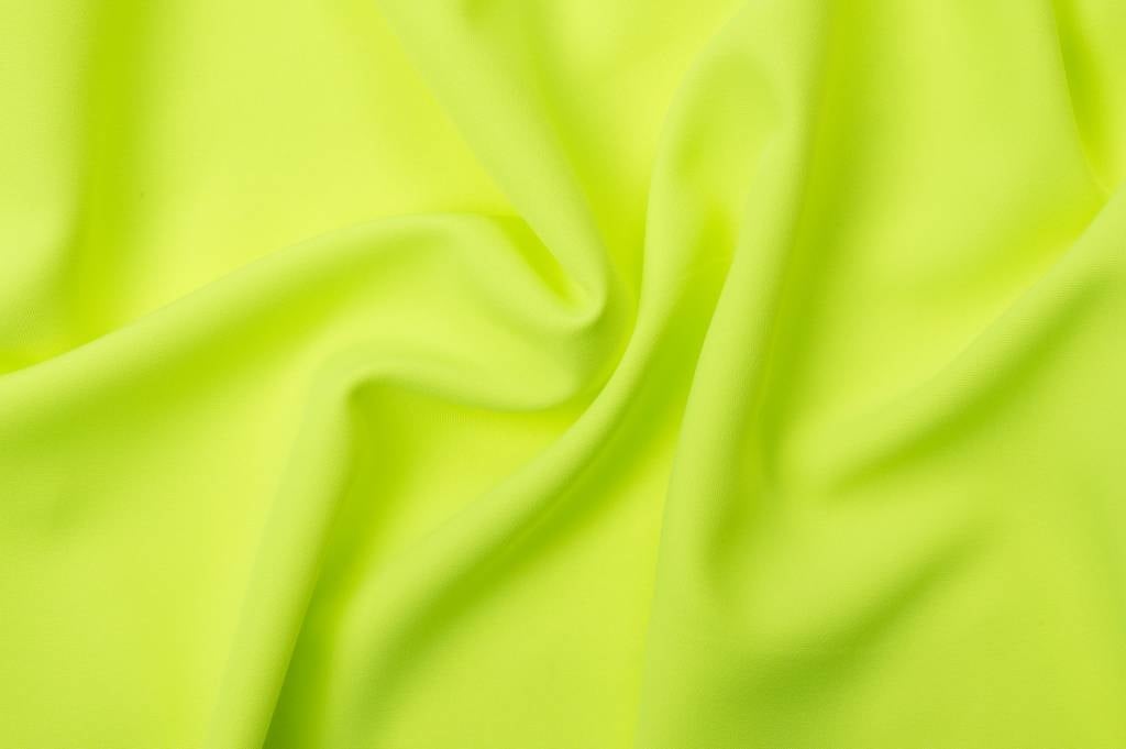 Crystal polyester Fluoricerend citroengeel