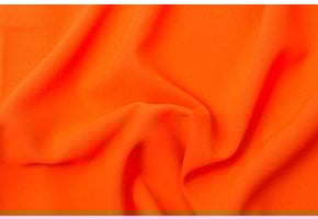 Crystal polyester Fluoricerend oranje