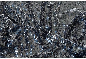 Pailletten de luxe zilvergrijs