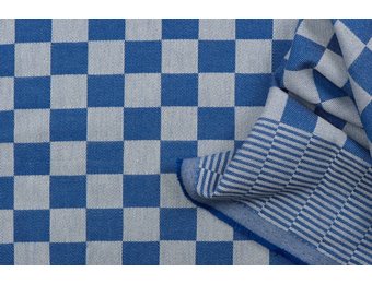 Dambont / Theedoeken Stof, Blauw