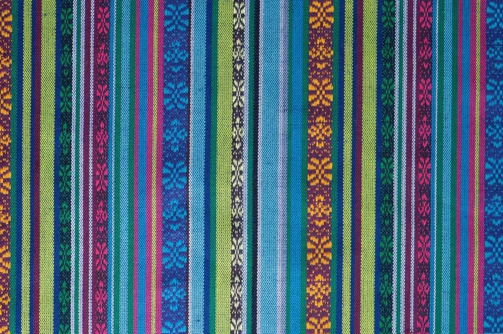 Geweven Mexicaanse Stof 08 – Kleurrijk, Stevig & Decoratief
